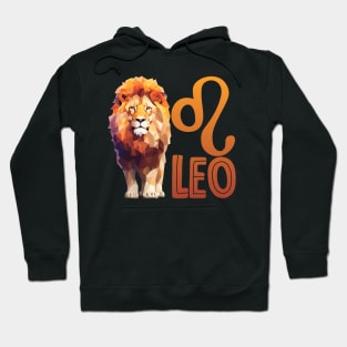 Leo the Lion Zodiac Sign Hoodie